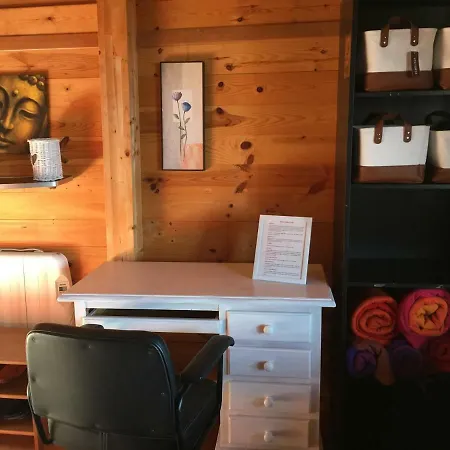 컨트리하우스 Casa De Madera Casa Mandala Log Cabin On The Mountain 아데제